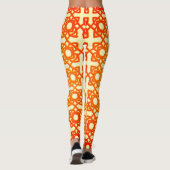 Leggings Légumineuses motifs arabes (Dos)