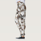 Leggings Légumineuses Motifs Hipster (Gauche)