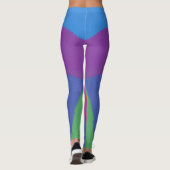 Leggings Légumineuses multicolores (Dos)