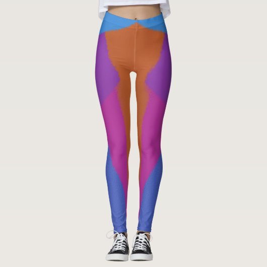 Leggings Légumineuses multicolores (Devant)