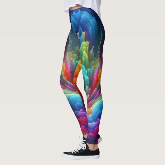 Leggings Légumineuses multicolores (Gauche)