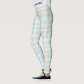 Leggings Légumineuses Pastel Plaid (Gauche)