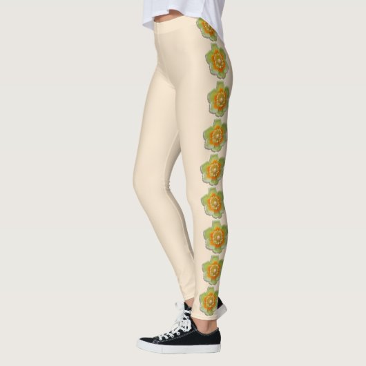 Leggings Légumineuses - Tulipe de peuplier de Tulipe sur Cr (Gauche)