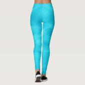 Leggings Légumineuses turquoises (Dos)