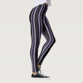 Leggings légumineuses violettes noires (Droite)