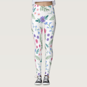 Leggings L'élégance en fleurs : la beauté de la nature