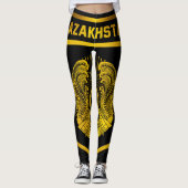 Leggings L'emblème du Kazakhstan (Devant)