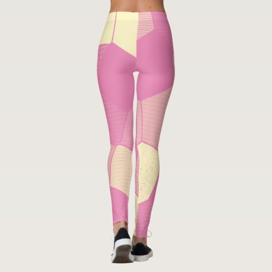 Leggings Lémonade rose (Dos)