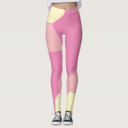 Leggings Lémonade rose (Devant)