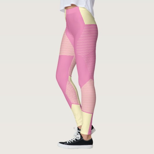 Leggings Lémonade rose (Gauche)