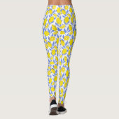 Leggings Lemons Blue Mediterranean (Dos)