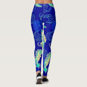 Leggings L'empereur chinois de Neon le plus populaire Imagi (Dos)