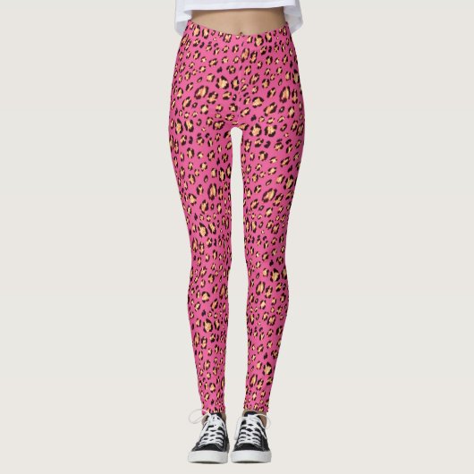 Leggings Léopard de luxe (Devant)