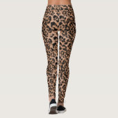 Leggings Leopard - imprimé tacheté animal (Dos)