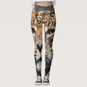 Leggings Léopard opacifié (Devant)