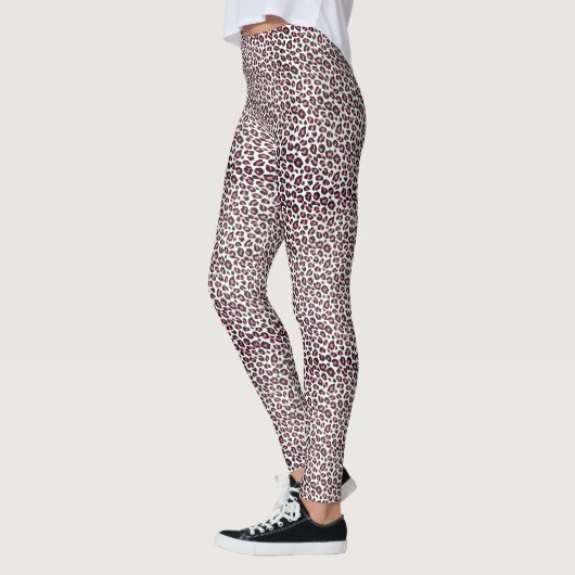 Leggings Leopard rose (Gauche)