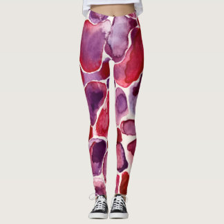Leggings Leopard rose