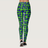 Leggings Léopard sauvage (Dos)