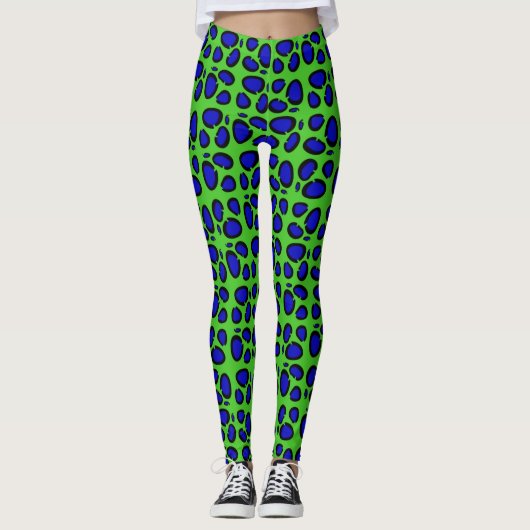 Leggings Léopard sauvage (Devant)