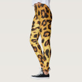 Leggings Leopard tendance : Motif de design de peau. (Gauche)