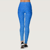Leggings léopards bleus (Dos)