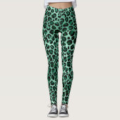 Leggings léopards d'Émeraude (Devant)