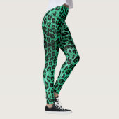Leggings léopards verts (Droite)
