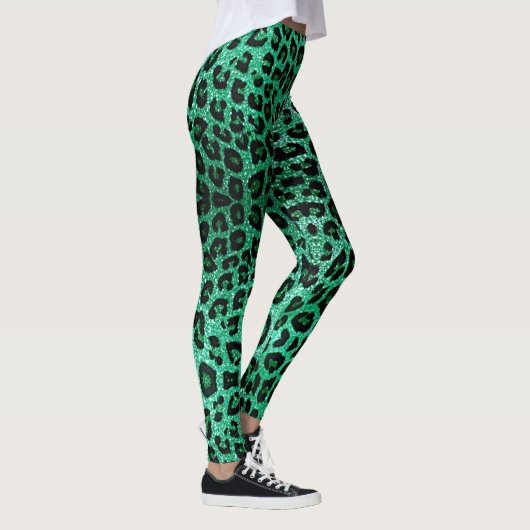 Leggings léopards verts (Droite)