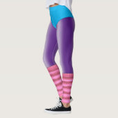 Leggings Leotard et Legchauffers pour entraînement aérobie (Gauche)