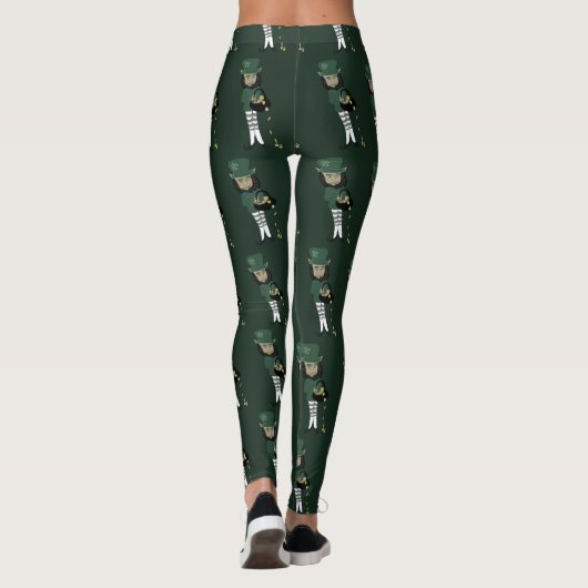 Leggings Leprechaun Print  (Dos)