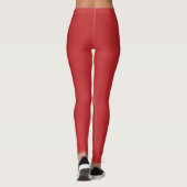 Leggings L'équipe de sports bleue blanche rouge patriote (Dos)