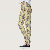 Leggings ~ Les 3 Petits Chatons ~ Original Jaune (Gauche)