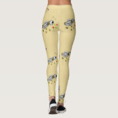 Leggings Les abeilles du printemps (Dos)