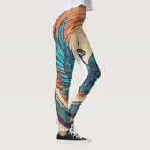 Leggings "Les ailes en mouvement" (Droite)