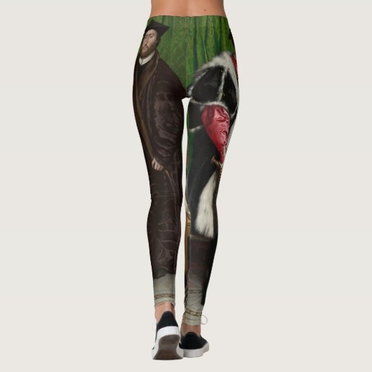 Leggings Les Ambassadeurs, Holbein le Jeune (Dos)