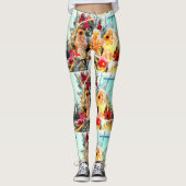 Leggings les anges qui trompent la fête de Thunder_Cove (Devant)