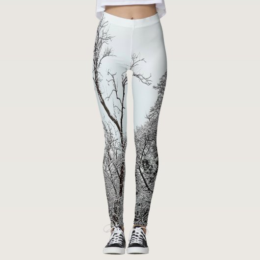 Leggings Les arbres, au bord de l'eau (Devant)