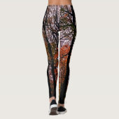 Leggings Les arbres d'automne (Dos)