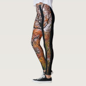 Leggings Les arbres d'automne (Gauche)