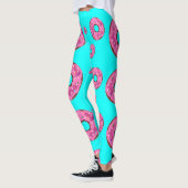 Leggings Les beignets de crème rose (Gauche)