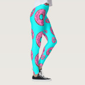Leggings Les beignets de crème rose (Droite)