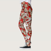 Leggings Les biscuits en pain d'épice (Gauche)
