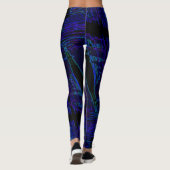 Leggings Les Bleus de la mort (Dos)