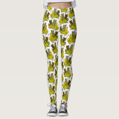 Leggings Les chatons d'olive (Devant)