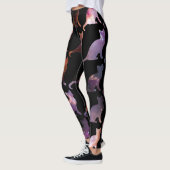 Leggings Les chats d'impression de galaxie ont modelé des (Gauche)