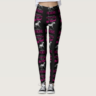 Leggings Les chevaux sont les meilleurs amis d'une fille