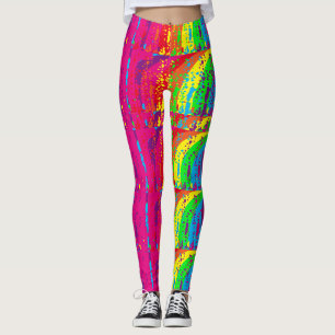 Leggings Les couleurs au néon les plus fraîches