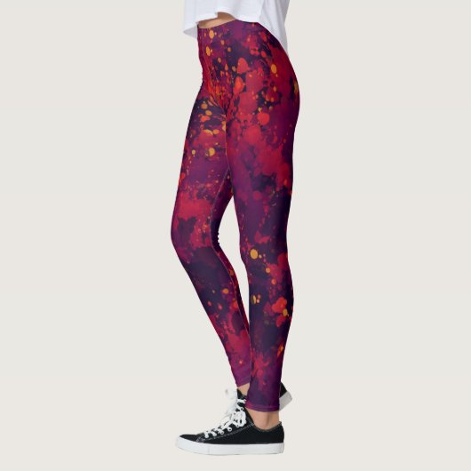 Leggings Les dames du coucher de soleil d'automne (Gauche)