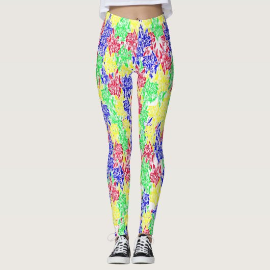 Leggings Les délices du printemps (Devant)
