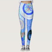 Leggings Les Dix Plus Grandes, Groupe IV, No 4 (Bleu) (Devant)